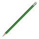 Ołówek drewniany, zielony 