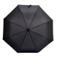 Elegancki parasol Vernier, czarny 