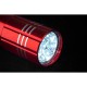 9-diodowa latarka Jewel LED, czerwony 