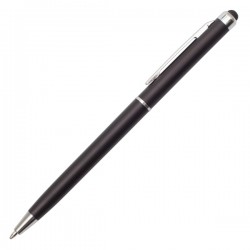 Długopis plastikowy Touch Point, czarny 