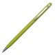 Długopis aluminiowy Touch Tip, jasnozielony 