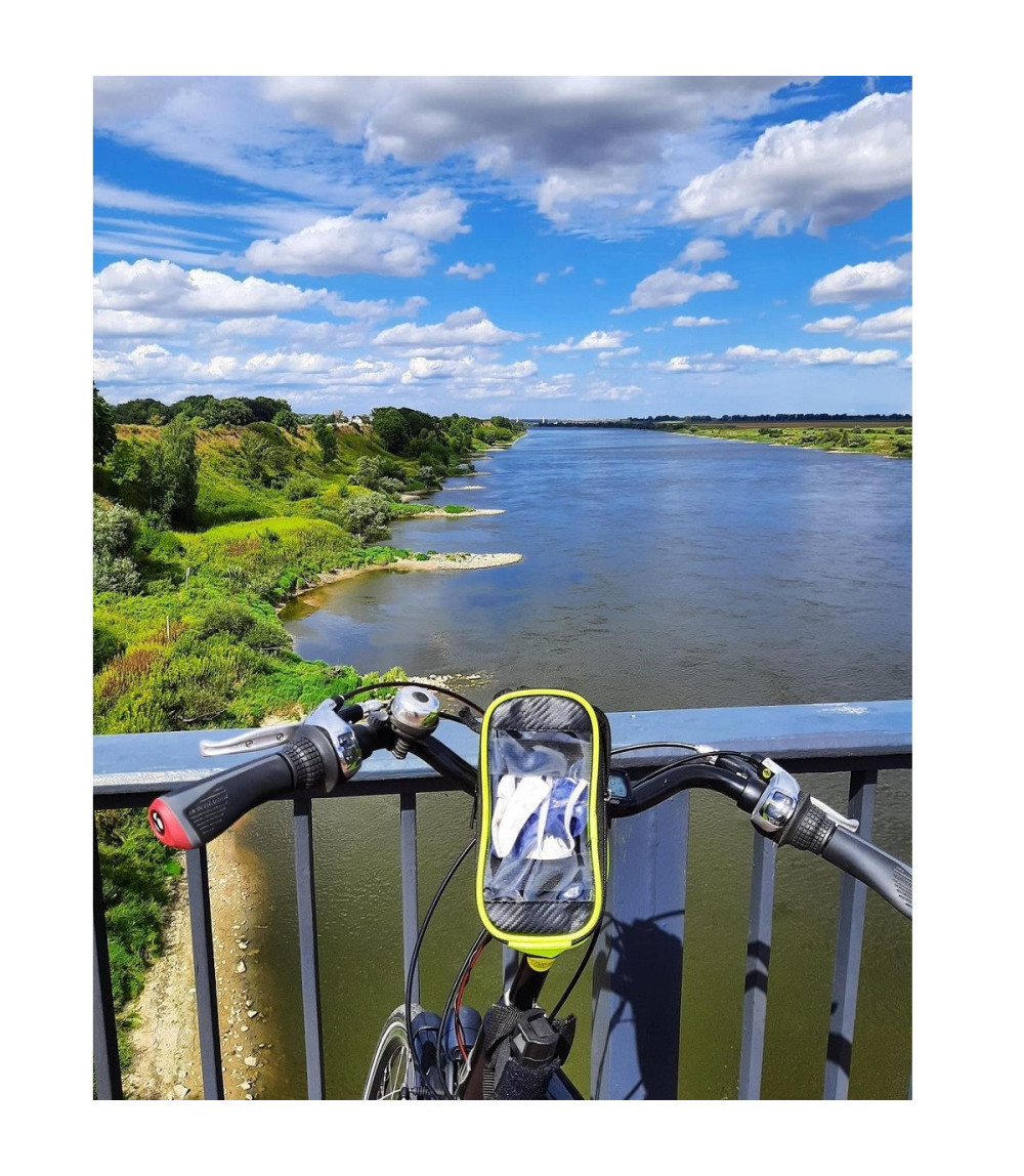 Torebka na rower Bikeysmart, jasny zielony