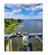 Torebka na rower Bikeysmart, jasny zielony