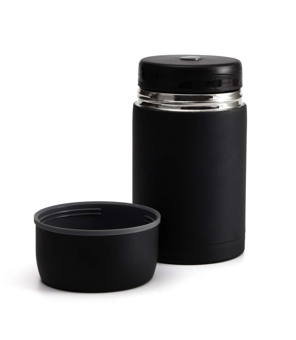 Pojemnik próżniowy Termo 800 ml, czarny