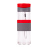 Szklana butelka Top Form 440 ml, czerwony