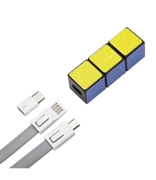Kabel USB Color click&go, mix