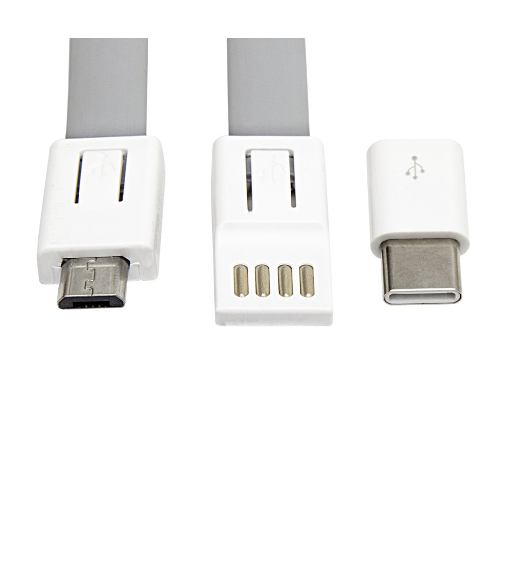 Kabel USB Color click&go, mix