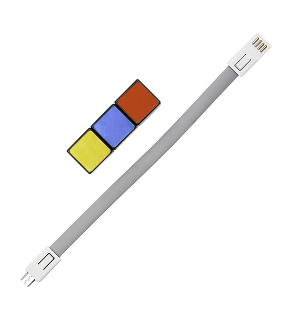 Kabel USB Color click&go, mix