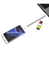 Kabel USB Color click&go, mix