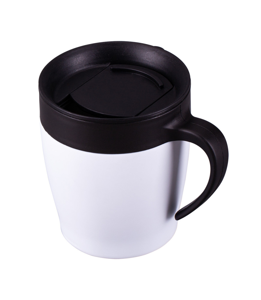 Kubek z uchem Chillout 350 ml, biały