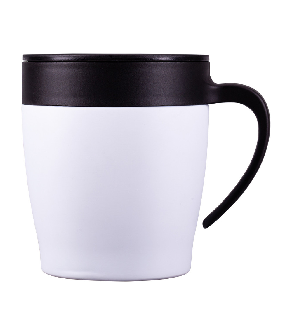 Kubek z uchem Chillout 350 ml, biały