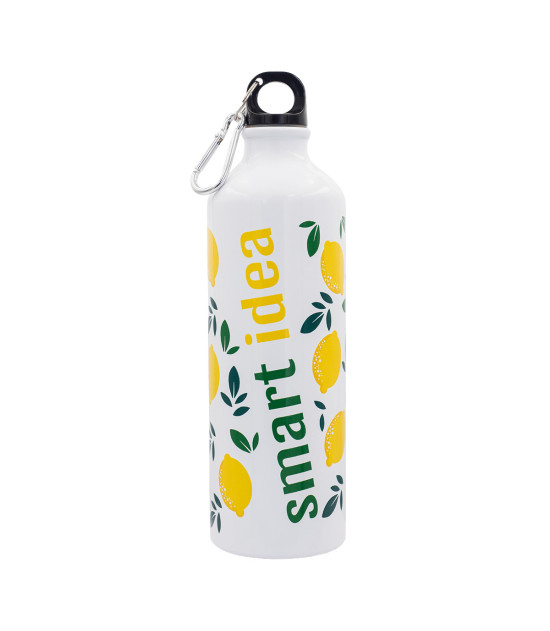 Bidon aluminiowy Easy Tripper 800 ml, biały