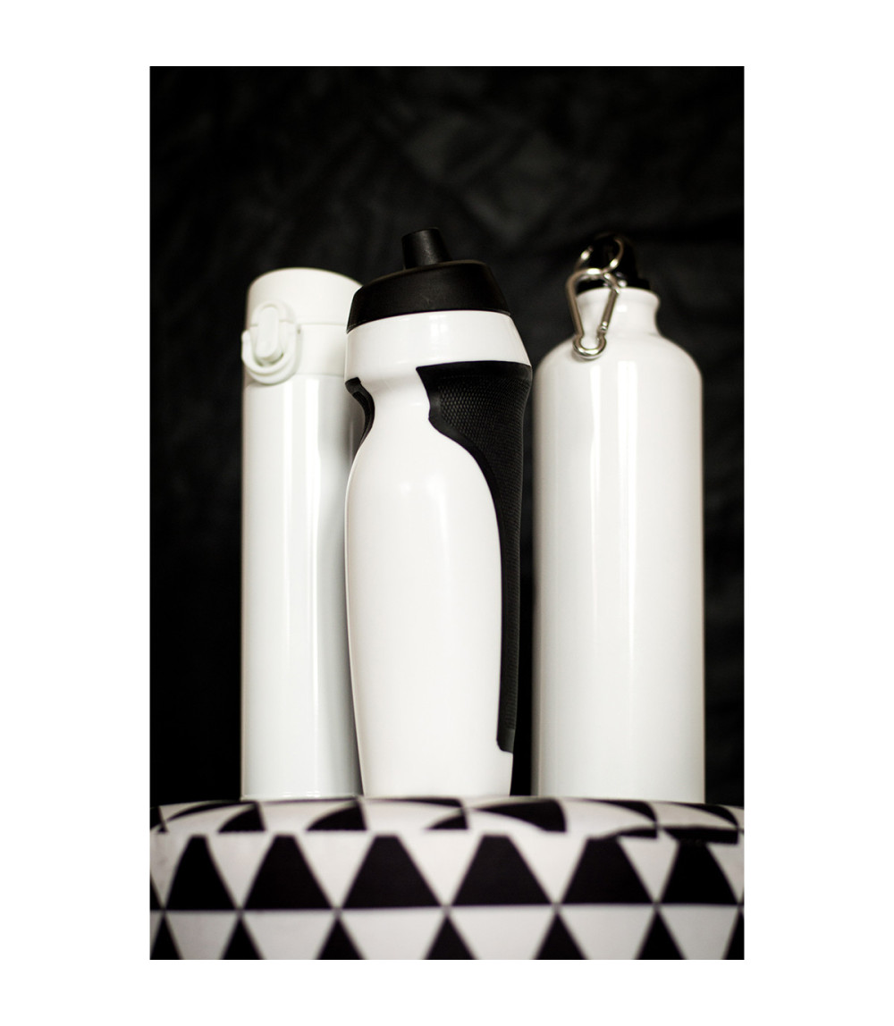 Bidon aluminiowy Easy Tripper 800 ml, biały