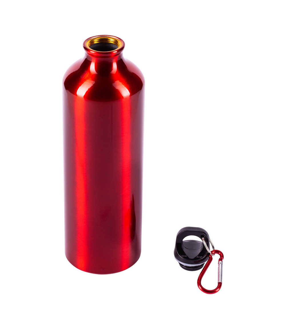 Bidon aluminiowy Easy Tripper 800 ml, czerwony