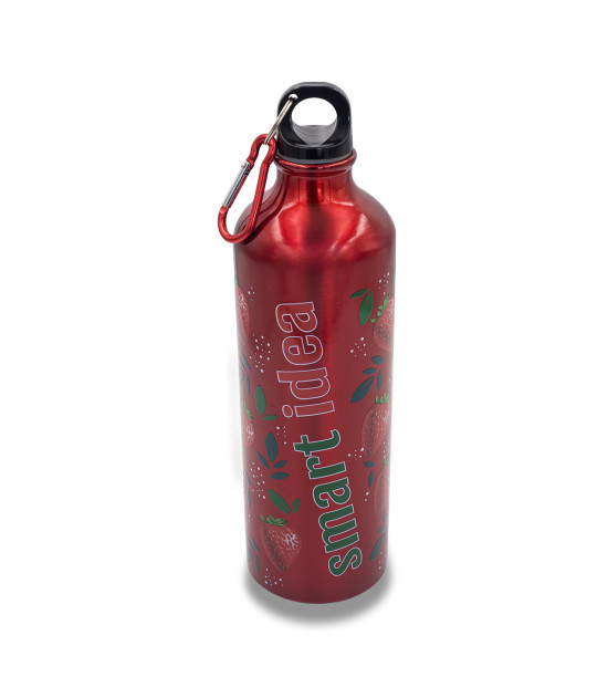 Bidon aluminiowy Easy Tripper 800 ml, czerwony