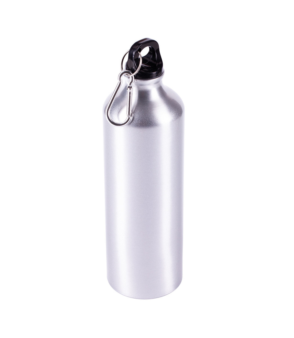 Bidon aluminiowy Easy Tripper 800 ml, srebrny