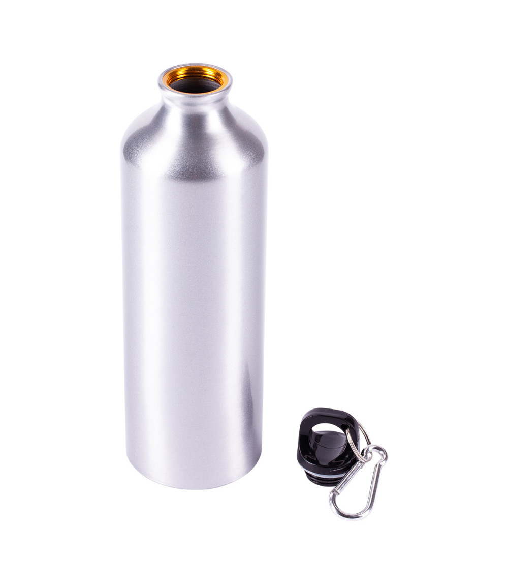 Bidon aluminiowy Easy Tripper 800 ml, srebrny