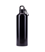 Bidon aluminiowy Easy Tripper 800 ml, czarny