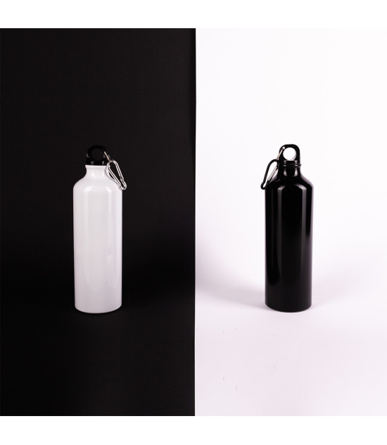Bidon aluminiowy Easy Tripper 800 ml, czarny