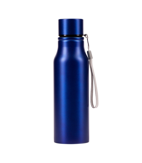 Bidon stalowy Fun Tripping 700 ml, niebieski
