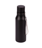 Bidon stalowy Fun Tripping 700 ml, czarny