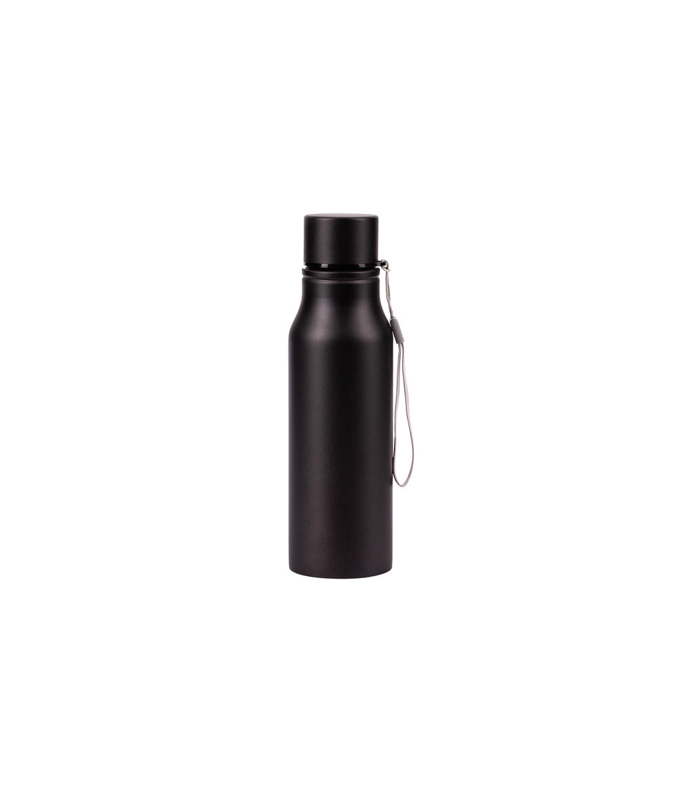Bidon stalowy Fun Tripping 700 ml, czarny