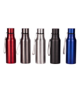 Bidon stalowy Fun Tripping 700 ml, czarny