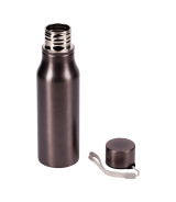 Bidon stalowy Fun Tripping 700 ml, grafitowy