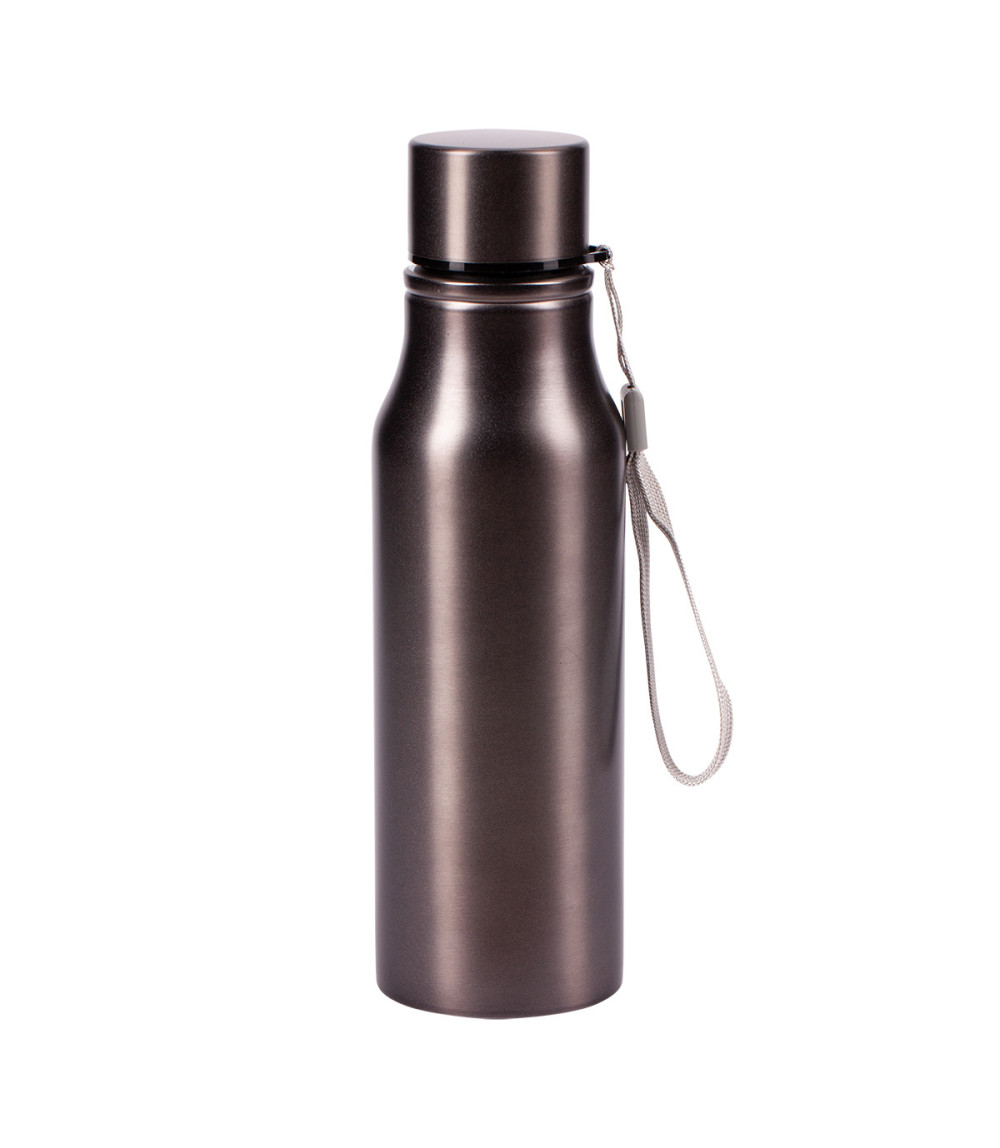 Bidon stalowy Fun Tripping 700 ml, grafitowy