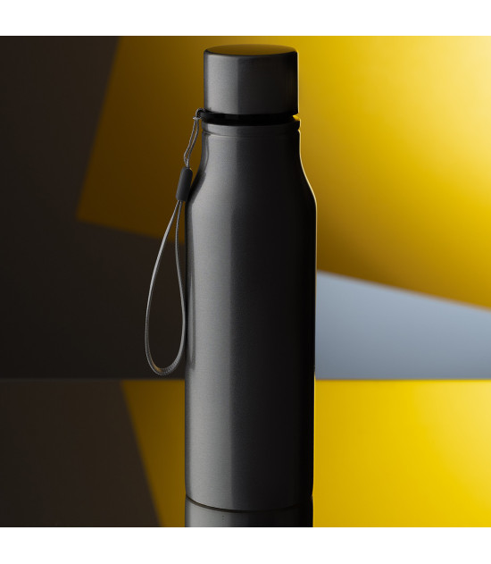 Bidon stalowy Fun Tripping 700 ml, grafitowy