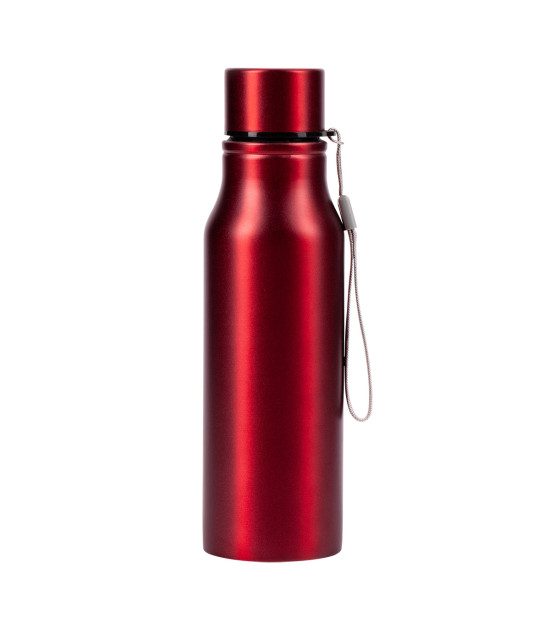Bidon stalowy Fun Tripping 700 ml, czerwony