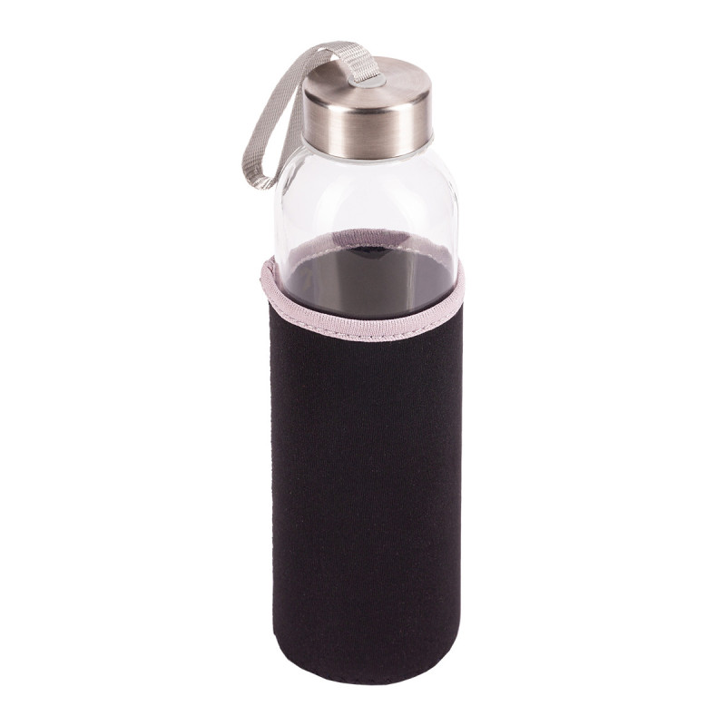 Szklana butelka Vim 500 ml, czarny