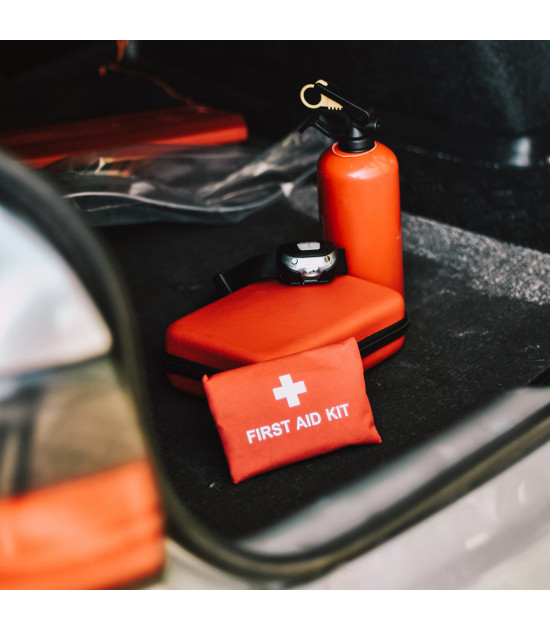 Apteczka samochodowa Car Safe, czerwony