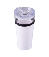 Kubek szklany Alpena 400 ml, biały