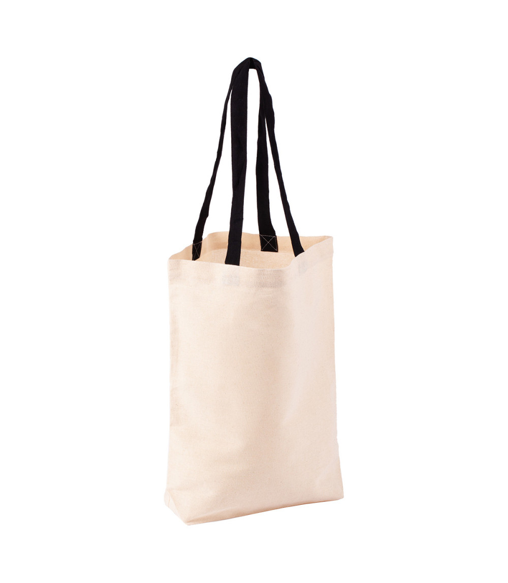Torba bawełniana Eco-Mate, czarny