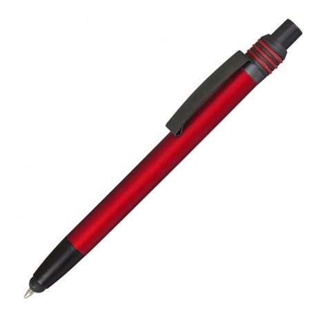 Długopis z rysikiem Tampa, czerwony 
