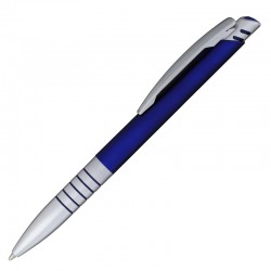 Długopis Striking, niebieski/srebrny