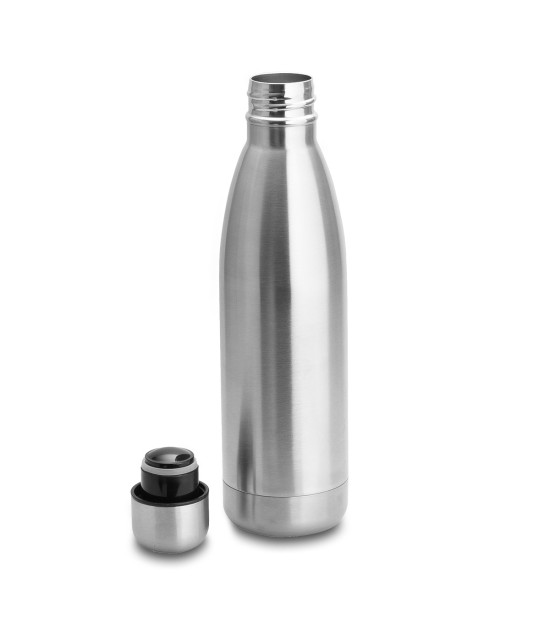 Butelka termiczna Kenora 500 ml, srebrny