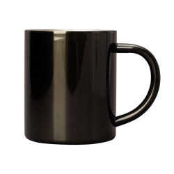 Kubek stalowy Stalwart 300 ml, czarny