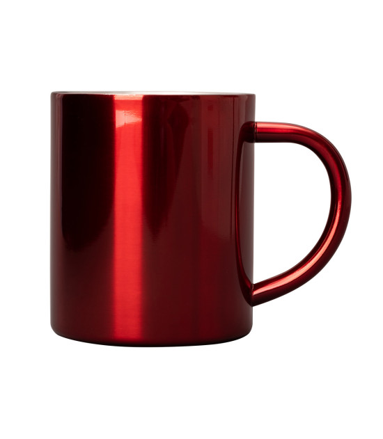 Kubek stalowy Stalwart 300 ml, czerwony