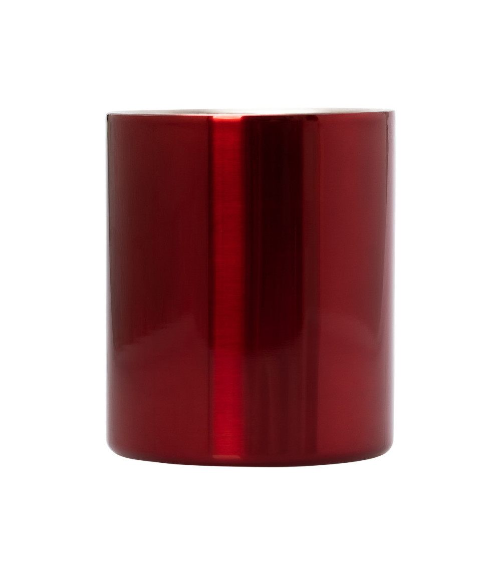 Kubek stalowy Stalwart 300 ml, czerwony