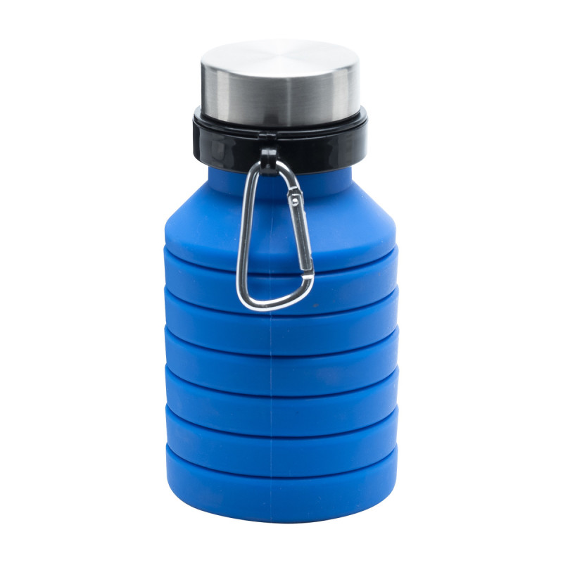 Składany bidon sportowy Makalu 550 ml, niebieski