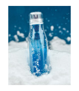 Butelka szklana z osłoną Smart 520 ml, niebieski