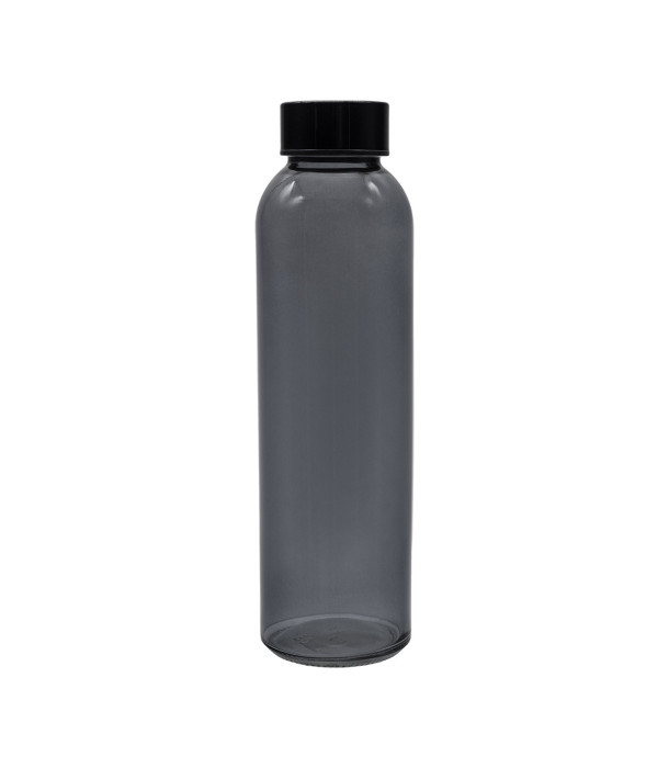 Butelka szklana Onyx 500 ml, czarny