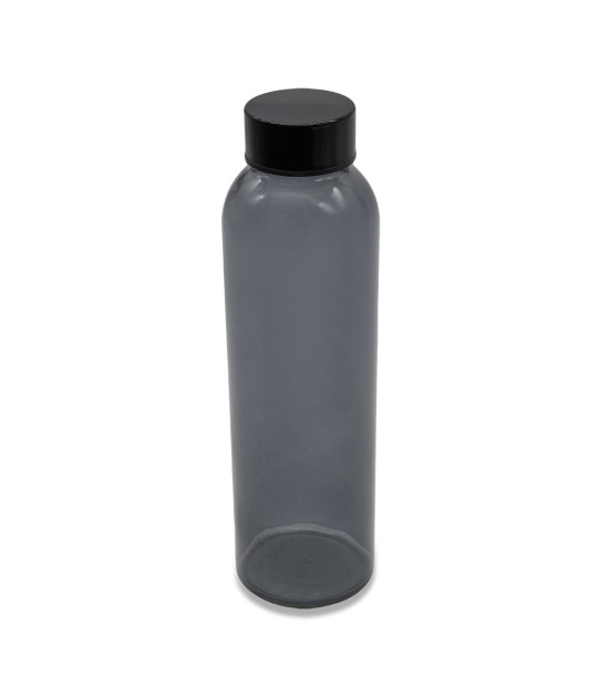 Butelka szklana Onyx 500 ml, czarny