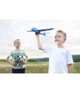 Samolot rzutka Glider, niebieski