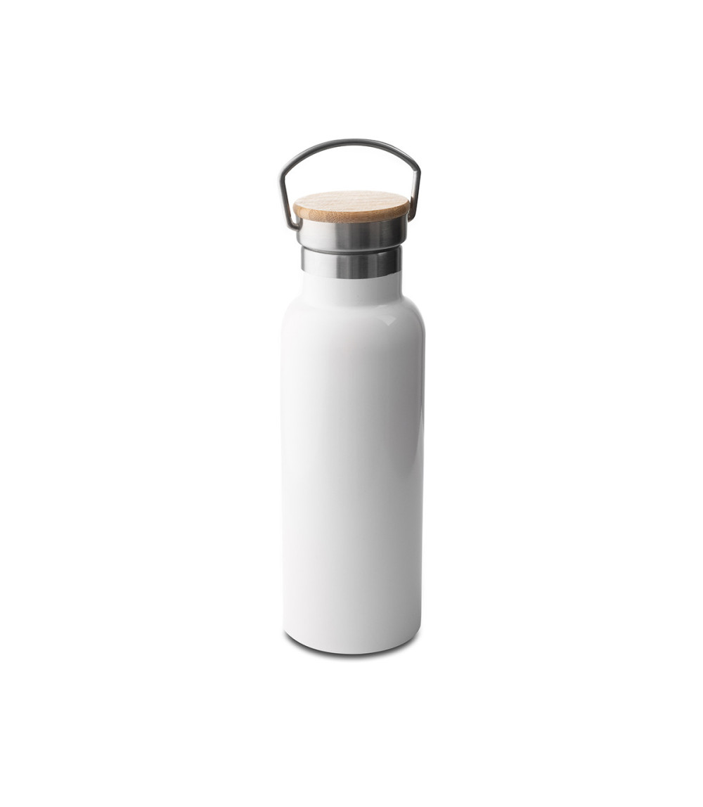 Butelka termiczna Malmo 500 ml, biały