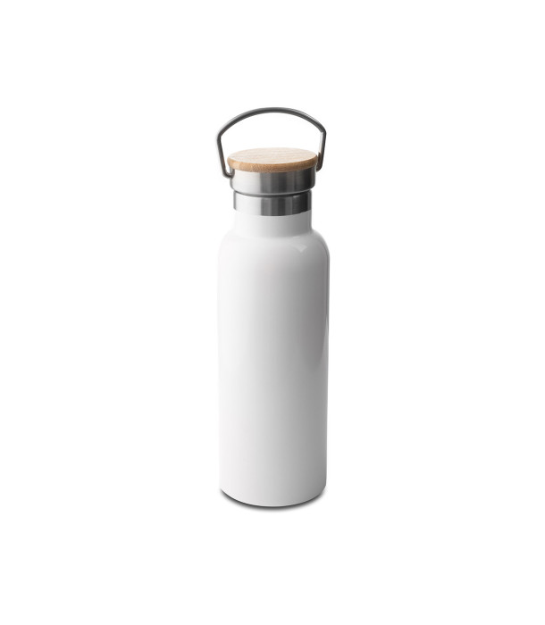 Butelka termiczna Malmo 500 ml, biały