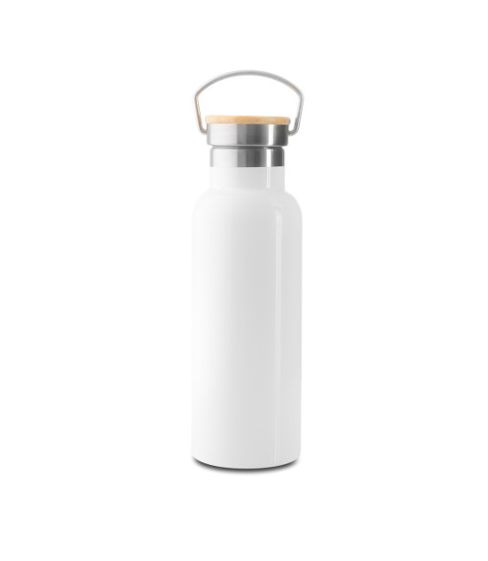 Butelka termiczna Malmo 500 ml, biały
