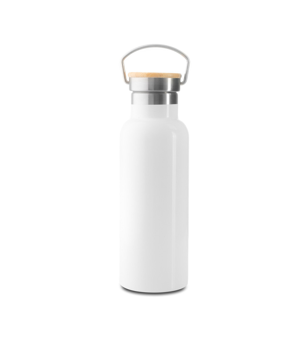 Butelka termiczna Malmo 500 ml, biały